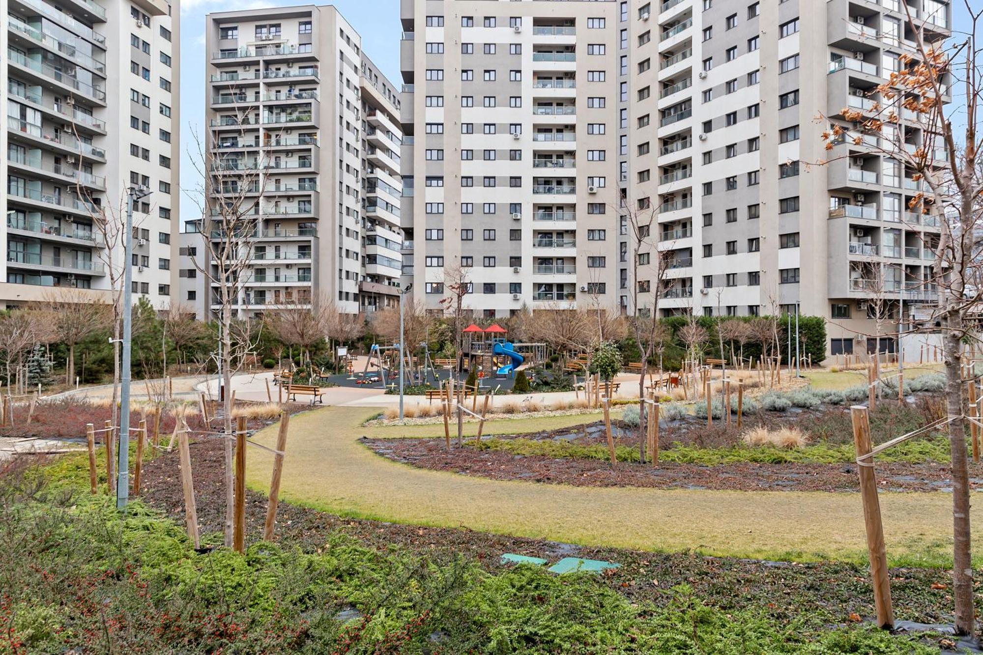 Mido Park Apartment With Private Parking & Self Check-In 부쿠레슈티 외부 사진