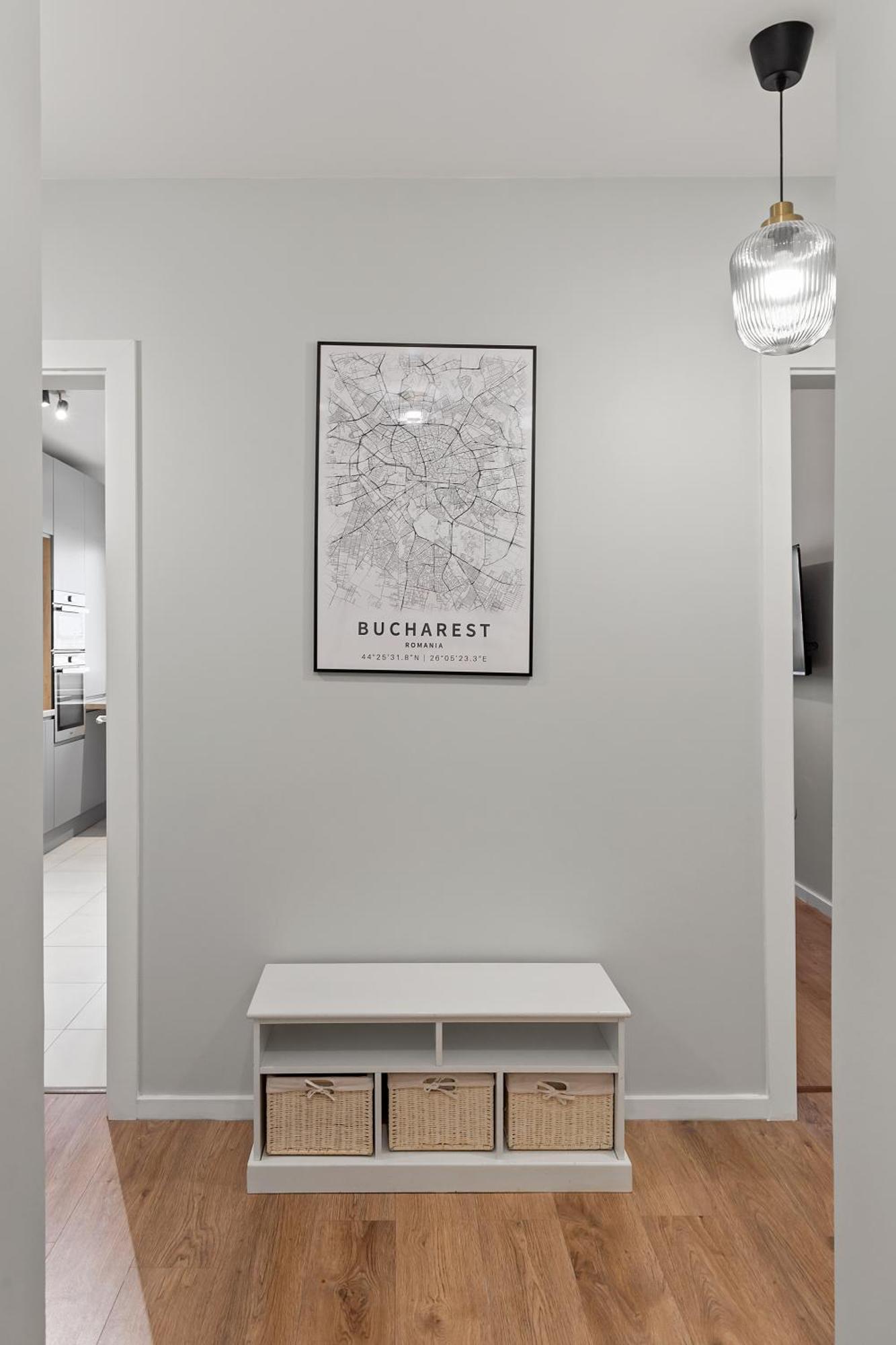 Mido Park Apartment With Private Parking & Self Check-In 부쿠레슈티 외부 사진