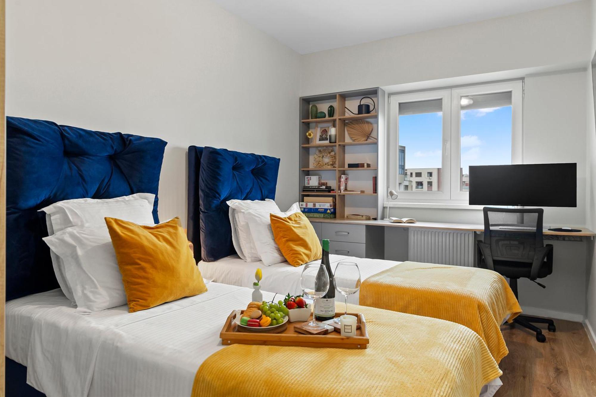 Mido Park Apartment With Private Parking & Self Check-In 부쿠레슈티 외부 사진